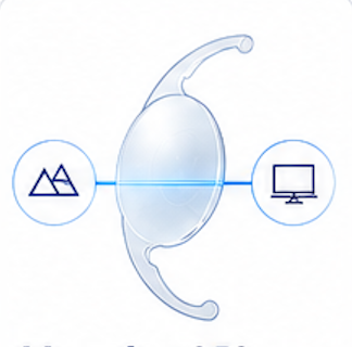 Lente intraocular Monofocal Plus